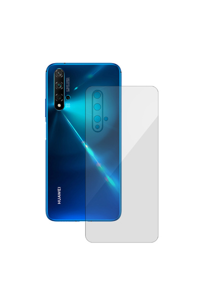 SILKASE Θήκη πλάτης για Huawei Nova 5T, προστασία πλάτης, σιλικόνη