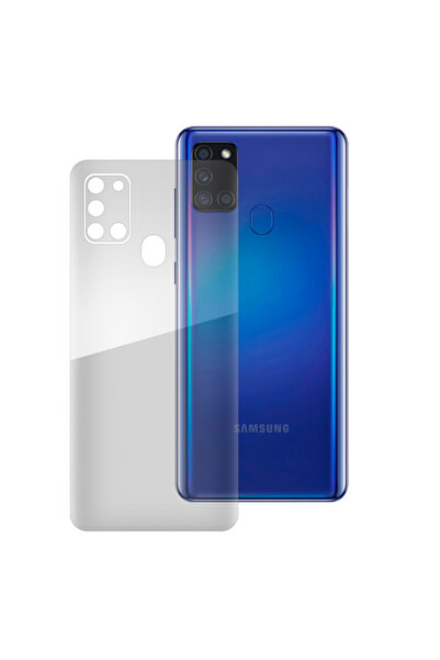 SILKASE Back cover for Samsung A21s, back protection, silicone