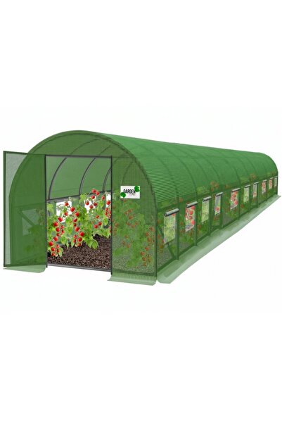 Selgot Seră de grădină 10 x 5 x 2m tip tunel pentru legume