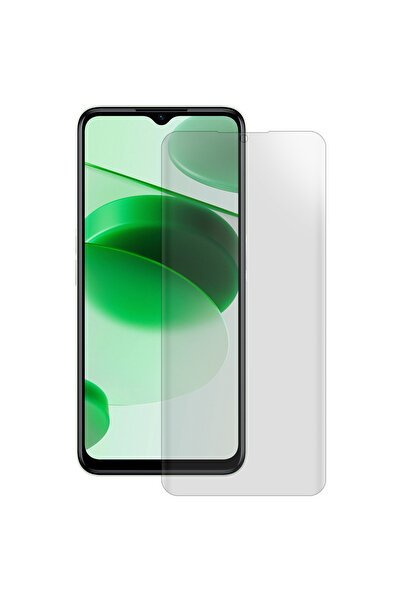 SILKASE Ματ μεμβράνη για Realme C35, προστατευτικό οθόνης, σιλικόνης