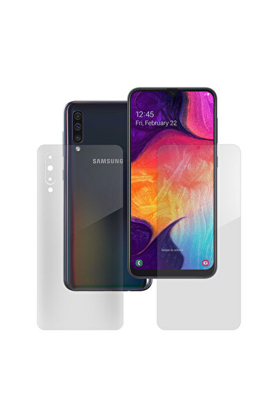 SILKASE Set of 2 foils for Samsung A50s, phone protection, silicone