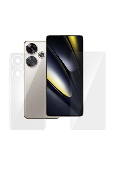 SILKASE Σετ 2 προστατευτικών μεμβρανών για Xiaomi Poco F6, προστασία τηλεφώνο...