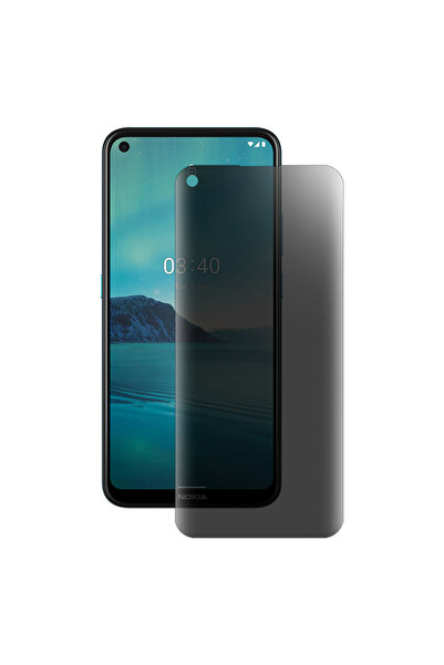 SILKASE Ματ μεμβράνη ιδιωτικότητας για Nokia 3.4, προστατευτικό οθόνης, σιλικόνη