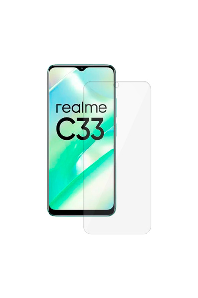 SILKASE Realme C33 film, screen protector, silicone