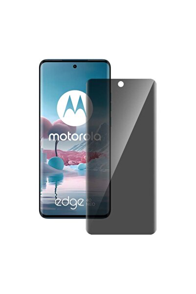 SILKASE Folie privacy pentru Motorola Edge 40 Neo, protectie ecran, silicon