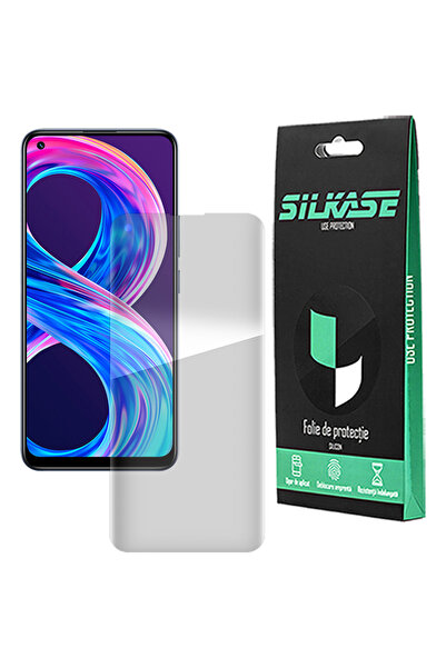 SILKASE Μεμβράνη για Realme 8, προστατευτικό οθόνης, σιλικόνης