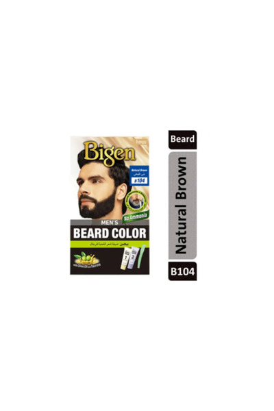 BİGEN Natural Brown Beard Hair Dye B104