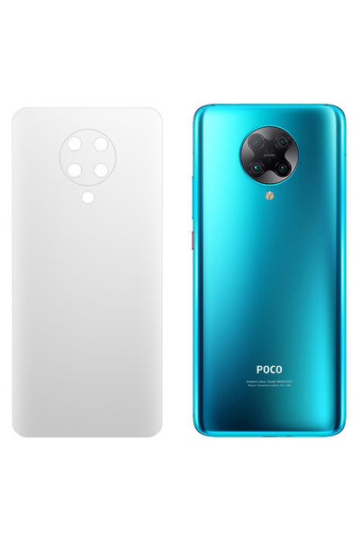 SILKASE Folie spate mata pentru Xiaomi Poco F2 Pro, protectie spate, silicon