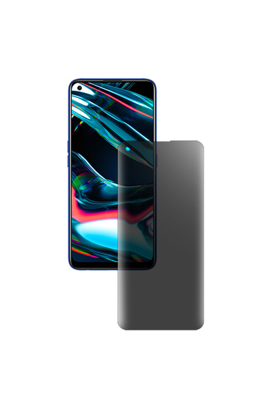 SILKASE Folie privacy mata pentru Realme 7 Pro, protectie ecran, silicon