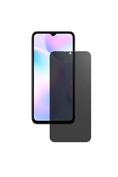 SILKASE Privacy film for Xiaomi Redmi 9T, screen protector, silicone