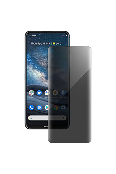 SILKASE Φιλμ ιδιωτικότητας για Nokia 8.3, προστατευτικό οθόνης, σιλικόνη