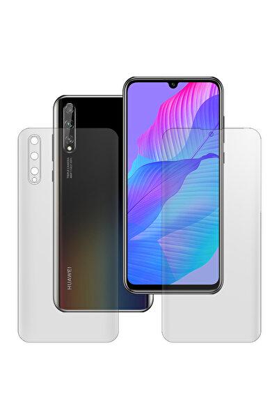 SILKASE Set of 2 matte foils for Huawei P Smart S, phone protection, silicone