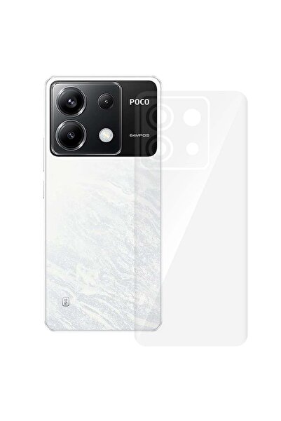 SILKASE Back cover for Xiaomi Poco X6, back protection, silicone