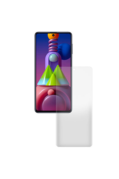 SILKASE Matte film for Samsung M51, screen protector, silicone