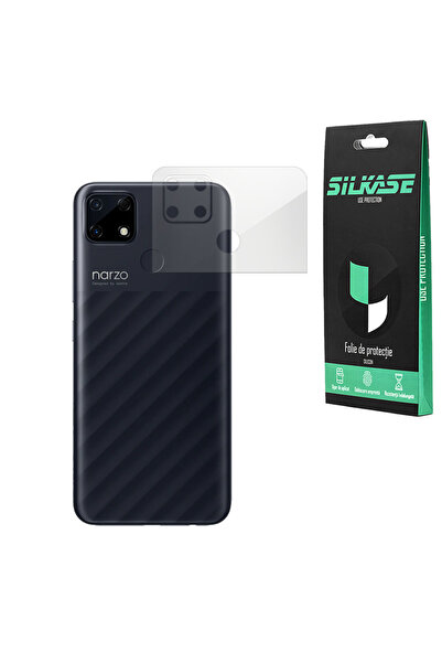 SILKASE Folie spate pentru Realme Narzo 30A, protectie spate, silicon