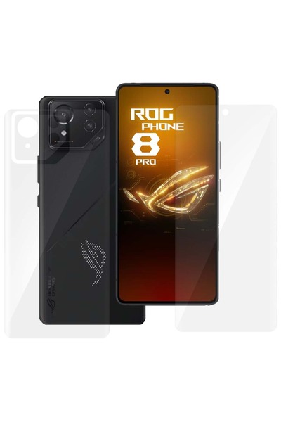 SILKASE Set of 2 foils for Asus RogPhone 8 Pro, phone protection, silicone