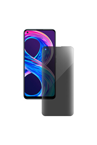 SILKASE Φιλμ ιδιωτικότητας για Realme 8, προστατευτικό οθόνης, σιλικόνης