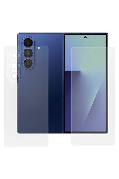 SILKASE Set of 2 matte foils for Samsung Galaxy Z Fold7, phone protection, si...
