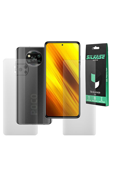SILKASE Set 2 folii mate pentru Xiaomi POCO X3 Pro NFC, protectie telefon, si...