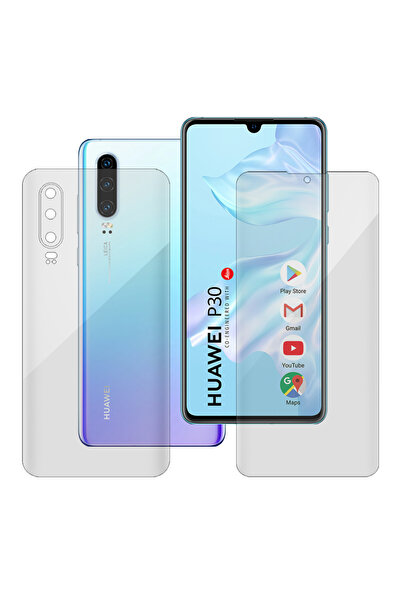 SILKASE Set 2 folii pentru Huawei P30, protectie telefon, silicon