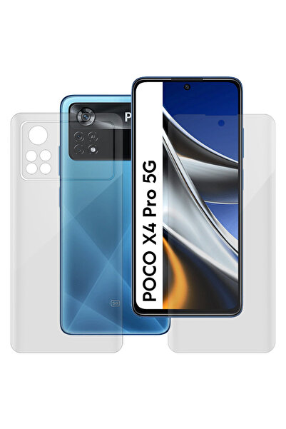 SILKASE Σετ 2 προστατευτικών μεμβρανών για Xiaomi Poco X4 Pro 5G, προστασία τ...
