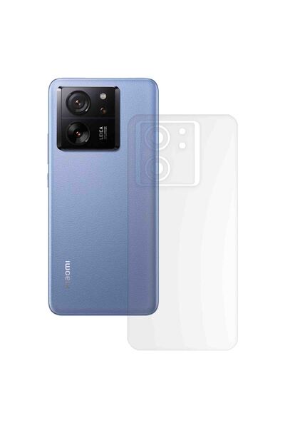 SILKASE Folie spate mata pentru Xiaomi 13T Pro, protectie spate, silicon