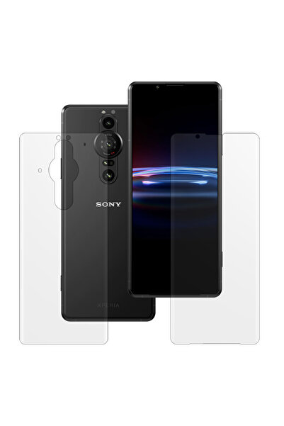 SILKASE Set 2 folii mate pentru Sony Xperia Pro-I, protectie telefon, silicon