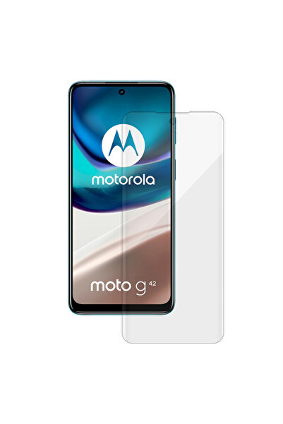 SILKASE Set of 2 foils for Motorola Moto G42, phone protection, silicone