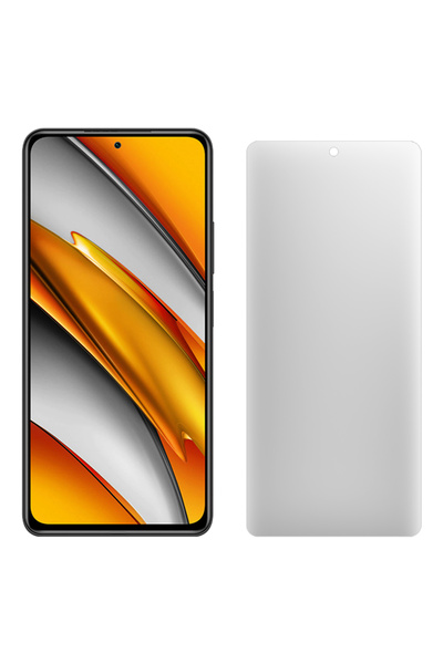 SILKASE Ματ μεμβράνη για Xiaomi Poco F3, προστατευτικό οθόνης, σιλικόνης