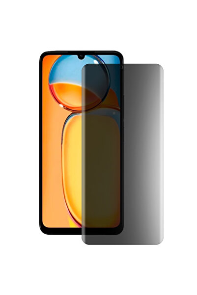 SILKASE Folie privacy mata pentru Xiaomi Redmi 13C, protectie ecran, silicon