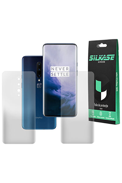 SILKASE Set 2 folii mate pentru OnePlus 7 Pro, protectie telefon, silicon