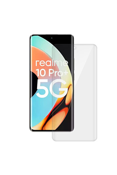 SILKASE Folie pentru Realme 10 Pro Plus, protectie ecran, silicon