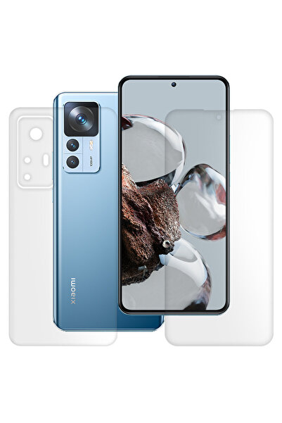 SILKASE Set 2 folii mate pentru Xiaomi 12T Pro, protectie telefon, silicon