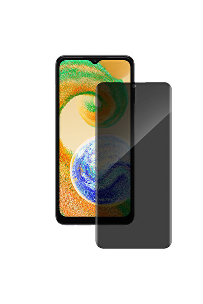 SILKASE Privacy film for Samsung Galaxy A04s, screen protector, silicone