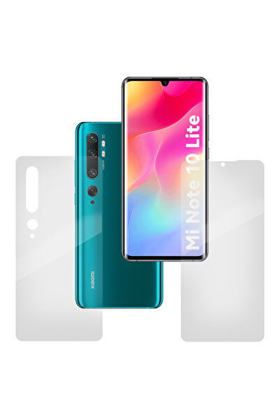 SILKASE Σετ 2 προστατευτικών μεμβρανών για Xiaomi Mi Note 10 Pro, προστασία τ...