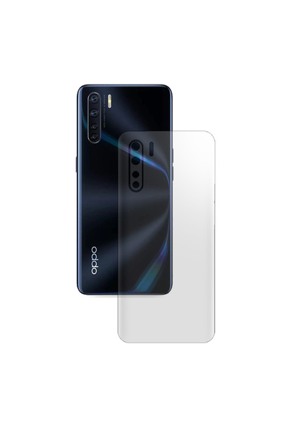 SILKASE Matte back film for Oppo A91, back protection, silicone