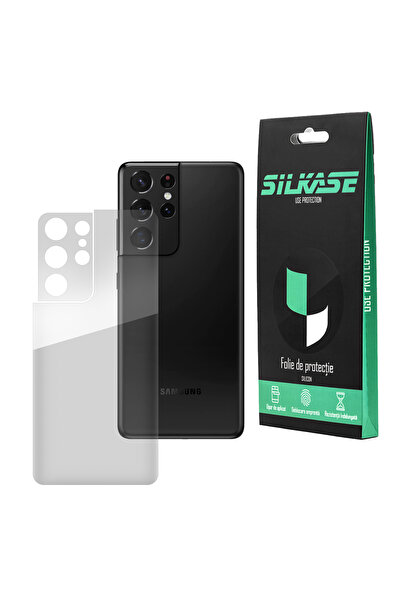 SILKASE Θήκη πλάτης για Samsung S21 Ultra, προστασία πλάτης, σιλικόνη
