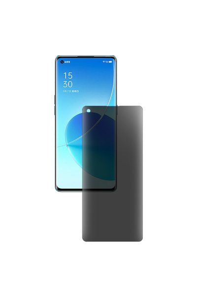 SILKASE Folie privacy mata pentru Oppo Reno6 Pro Plus 5G, protectie ecran, si...