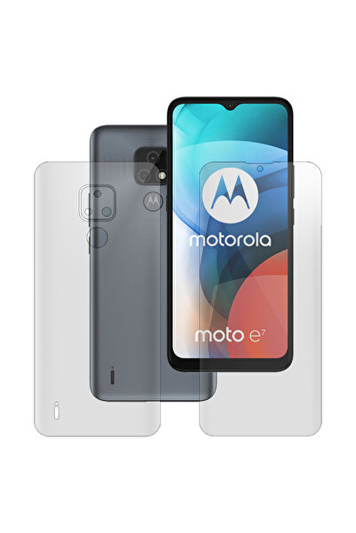 SILKASE Set of 2 matte foils for Motorola Moto E7 Plus, phone protection, sil...