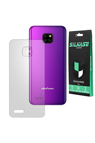 SILKASE Matte back film for Ulefone Note 7, back protection, silicone