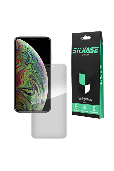 SILKASE Folie pentru Apple iPhone XS, protectie ecran, silicon