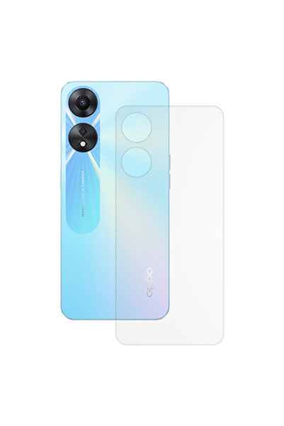 SILKASE Folie spate mata pentru OPPO A78, protectie spate, silicon