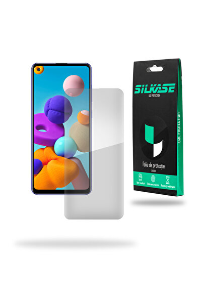 SILKASE Folie pentru Samsung A21s, protectie ecran, silicon