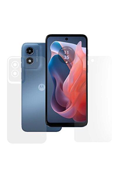 SILKASE Set 2 folii mate pentru Motorola Moto G Play (2024), protectie telefo...