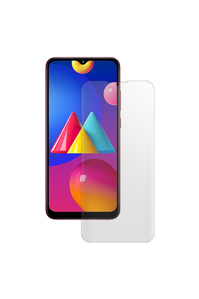 SILKASE Matte film for Samsung Galaxy F02s, screen protector, silicone