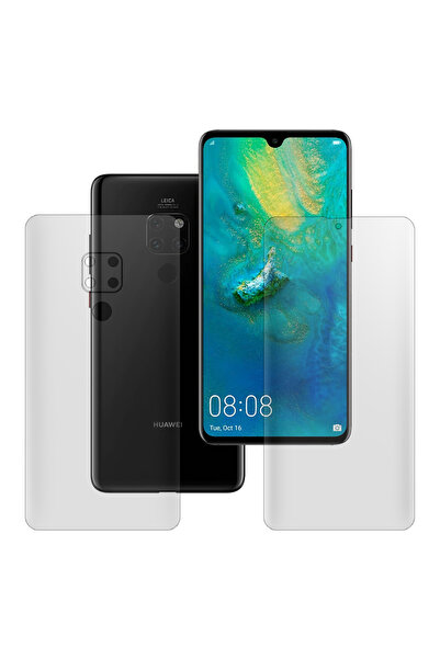 SILKASE Σετ 2 ματ προστατευτικών μεμβρανών για Huawei Mate 20 X, προστασία τη...