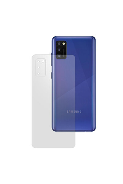 SILKASE Matte back film for Samsung A41, back protection, silicone