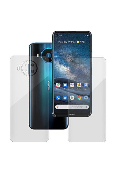 SILKASE Set of 2 foils for Nokia 8.3, phone protection, silicone
