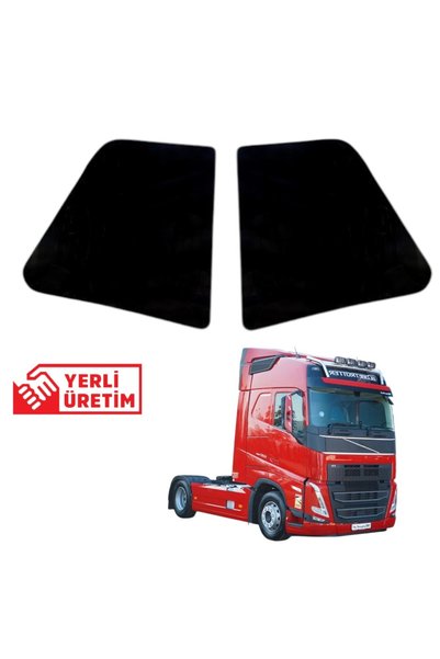 pikno tasarım Yan Yatak Pleksi Volvo Euro-6 2015-2025 Uyumlu Cam Görünümlü Pl...