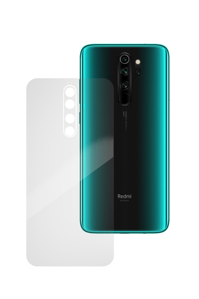 SILKASE Folie spate silicon pentru Xiaomi Redmi Note 8 Pro, SILKASE, Gel TPU,...